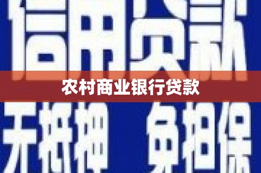 义竹农村商业银行贷款