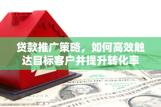 义竹贷款推广策略，如何高效触达目标客户并提升转化率