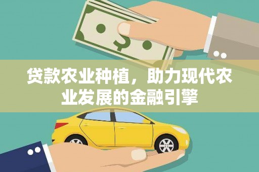 义竹贷款农业种植，助力现代农业发展的金融引擎