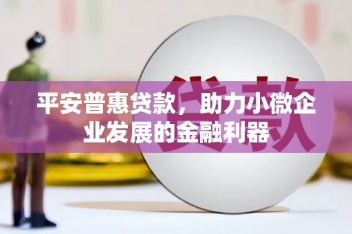 义竹平安普惠贷款，助力小微企业发展的金融利器
