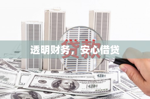 义竹透明财务，安心借贷