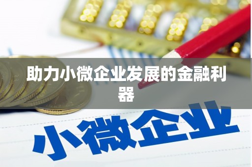 义竹助力小微企业发展的金融利器