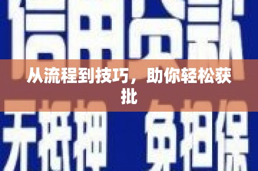 义竹从流程到技巧，助你轻松获批
